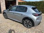 Elektrische Peugeot 208, Auto's, 4 deurs, Zwart, Leder en Stof, USB