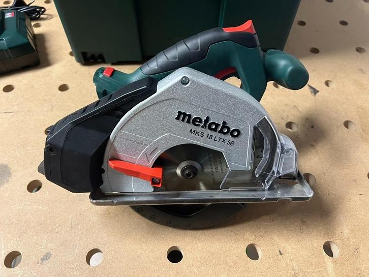 Scie circulaire sans fil Metabo MKS 18 LTX 58 pour métal, Doe-het-zelf en Bouw, Gereedschap | Zaagmachines, Zo goed als nieuw