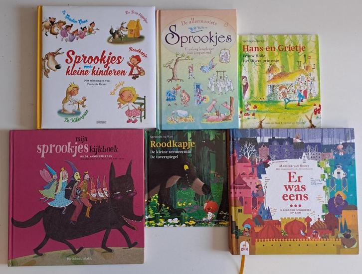 Sprookjesboeken, Boeken, Sprookjes en Fabels, Gelezen, Ophalen of Verzenden