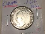 Nederland curacao 1 gulden 1944 zilver, Ophalen of Verzenden