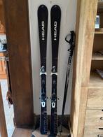 Lot Ski Head et bâtons Leki, 160 à 180 cm, Skis, Enlèvement, Utilisé