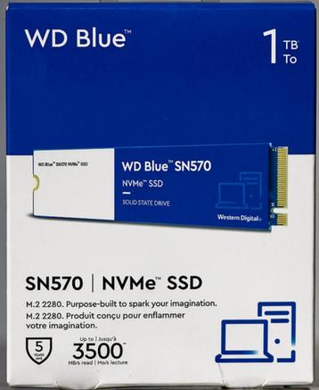 SSD NVMe Western Digital WD Blue 1TB (juin 2023)