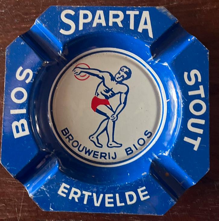Sparta Stout asbak, Verzamelen, Biermerken, Gebruikt, Overige typen, Overige merken, Ophalen of Verzenden