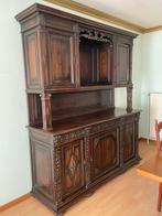 Houten kast houtsnijwerk zeer oud, Antiek en Kunst, Ophalen