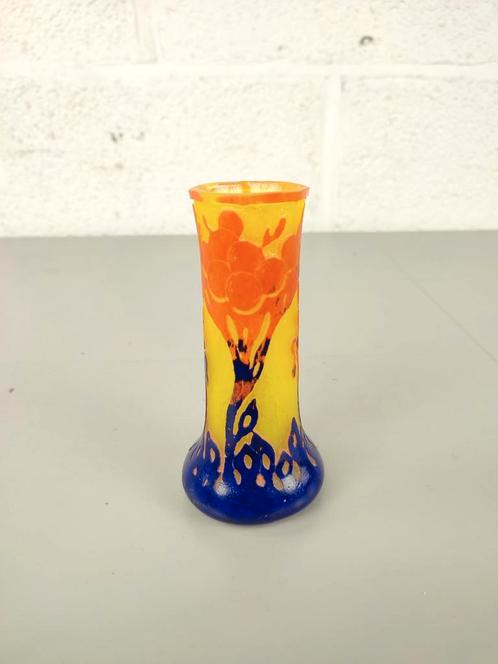 Antiek vaasje Le verre Francais - Schneider, Antiek en Kunst, Antiek | Glaswerk en Kristal, Ophalen of Verzenden