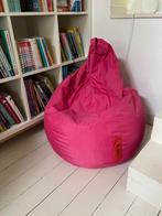 B-Bob rose fuchsia pouf zitzak beanbag, Enlèvement, Utilisé, Ovale