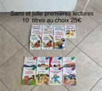 Livres Sami et Julie première lecture 10 titres au choix 25€, Livres, Livres pour enfants | 0 an et plus, Comme neuf