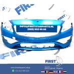W176 BUMPER FACELIFT AMG VOORBUMPER BLAUW ZWART WIT GRIJS GR, Auto-onderdelen, Gebruikt, Voor, Mercedes-Benz, Ophalen of Verzenden