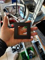 Niko Intense afdekplaten zwart antraciet – lot, Ophalen, Zo goed als nieuw