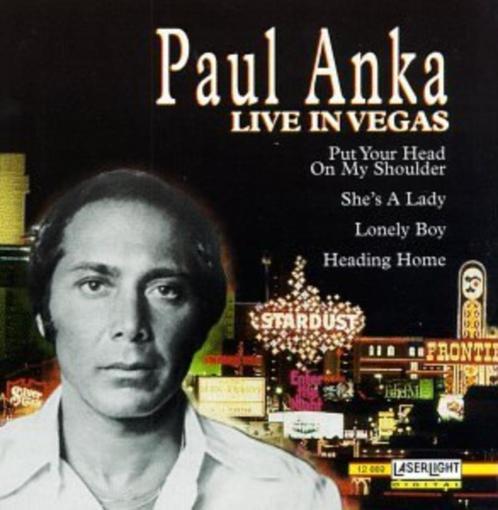 Paul Anka, live in Vegas, cd, CD & DVD, CD | Autres CD, Comme neuf, Enlèvement ou Envoi