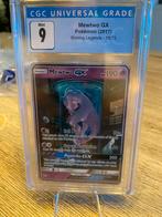 Pokémon grade Mewtwo GX 2017 78/73 CGC 9/10, Ophalen, Zo goed als nieuw