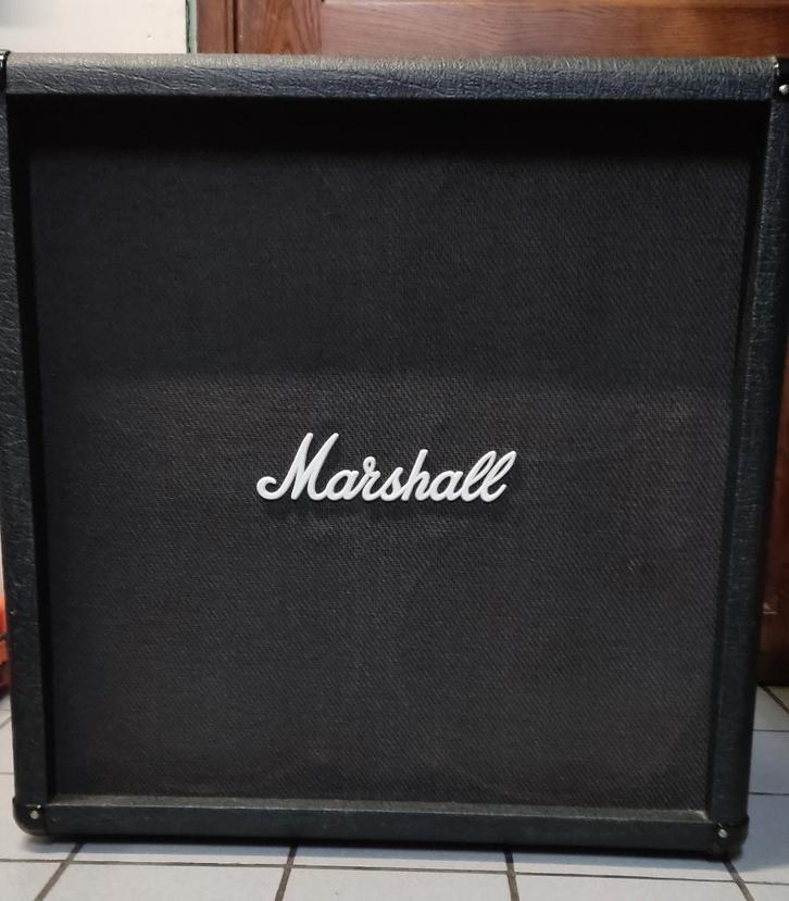 Marshall Cab model VS412, Muziek en Instrumenten, Versterkers | Bas en Gitaar, Zo goed als nieuw, Gitaar, 100 watt of meer, Ophalen