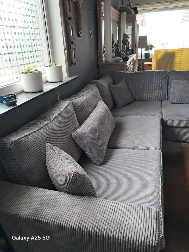 Mooie zo goed als nieuwe hoekzetel, Maison & Meubles, Canapés | Sofas & Chaises Longues, Enlèvement