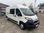 Peugeot Boxer, 2.0HDI,2018,Lichte vracht,6-plaatsen+Keuring, Auto's, Bestelwagens en Lichte vracht, USB, Wit, Diesel, 5 deurs