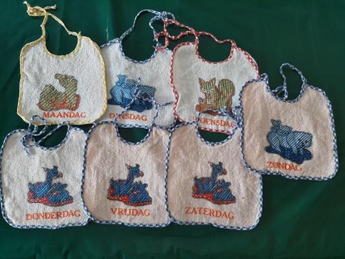 Vintage bavetten slabbekes, Kinderen en Baby's, Babyvoeding en Toebehoren, Zo goed als nieuw, Ophalen of Verzenden
