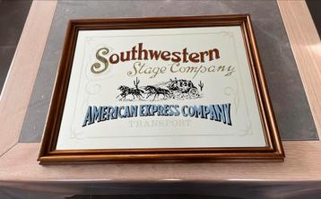 Reclamespiegel Southwestern Stage Company American Express