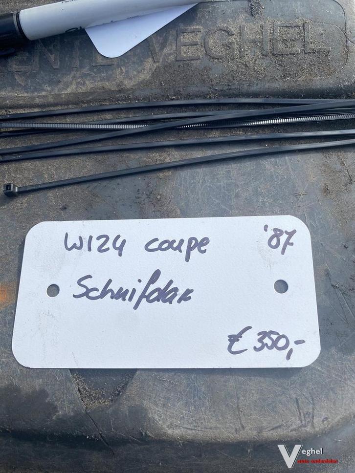 Mercedes W124 Coupé 1987 / 1995  Schuifdak, Auto-onderdelen, Ruiten en Toebehoren, Gebruikt, Ophalen