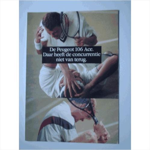 Peugeot 106 Brochure 1993 #1 Nederlands, Livres, Autos | Brochures & Magazines, Utilisé, Peugeot, Enlèvement ou Envoi