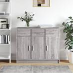 Buffet 91x28x75 cm en bois traité gris chêne sonoma, Maison & Meubles, Envoi, Neuf, Gris