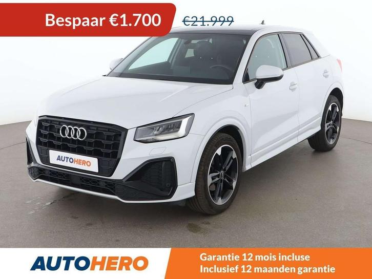 Audi Q2 30 TFSI S line (bj 2021), Auto's, Audi, Te koop, Q2, ABS, Achteruitrijcamera, Airbags, Airconditioning, Android Auto, Apple Carplay