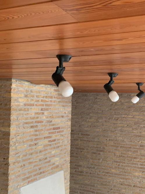 ERCO vintage wand of plafondlampen nog 4 stuks, Huis en Inrichting, Lampen | Plafondlampen, Gebruikt, Kunststof, Ophalen of Verzenden