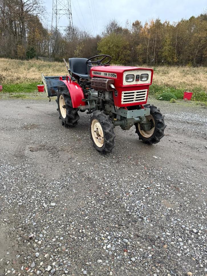 ***super mooie compacte yanmar ym1100 16pk 4x4 met frees***, Zakelijke goederen, Landbouw | Aardappelen, Groenten, Fruit en Vlees