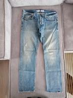 Tommy Hilfiger 33/30 gewassen blauwe jeans, Blauw, Ophalen of Verzenden, Zo goed als nieuw