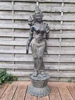 Bronzen beeld van de godin Tara /Tibet/India/111 cm, Antiek en Kunst, Ophalen