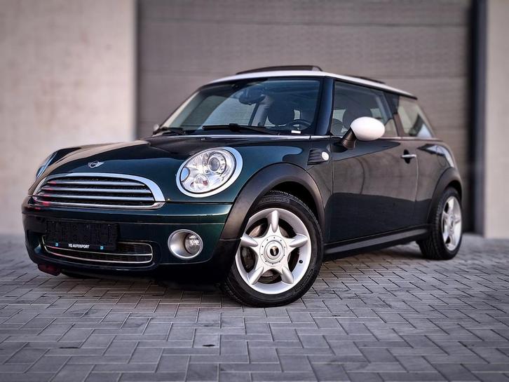 Mini Cooper one British Racing Green veel opties !, Auto's, Mini, Bedrijf, Te koop, Cooper, ABS, Adaptieve lichten, Adaptive Cruise Control