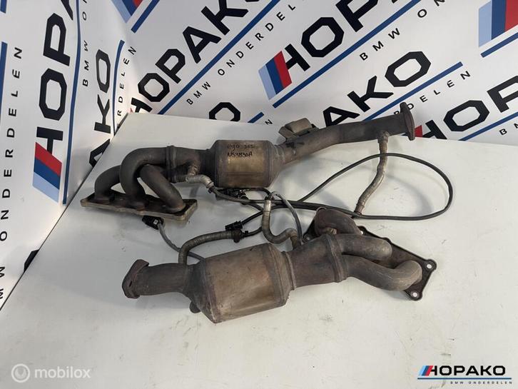 Katalysator set spruitstuk BMW 3 serie E9x N53 7568620, Autos : Pièces & Accessoires, Systèmes d'échappement, Utilisé, Enlèvement ou Envoi