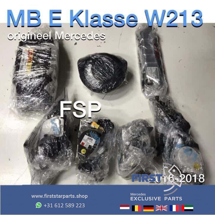 W213 AMG airbag set origineel Mercedes 2016-2018 + 4 gordels, Auto-onderdelen, Dashboard en Schakelaars, Mercedes-Benz, Gebruikt