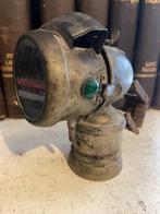 Antieke hardmetalen lamp voor vintage fietsdecoratie, Antiek en Kunst, Verzenden