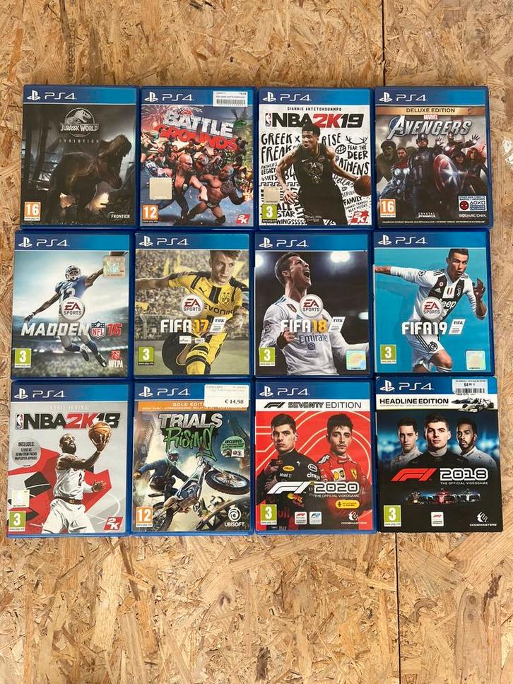 PS4 games, Games en Spelcomputers, Games | Sony PlayStation 4, Zo goed als nieuw, Ophalen of Verzenden