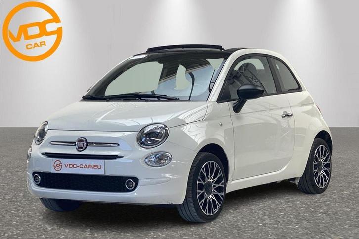 Fiat 500 C 1.0 CABRIO - CARPLAY - DAB, Auto's, Fiat, 500C, Airbags, Airconditioning, Bluetooth, Boordcomputer, Centrale vergrendeling