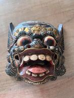 Masque décorative ancien indonésien, Antiquités & Art
