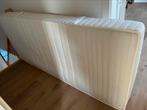 Lattenbodem met matras, Huis en Inrichting, Slaapkamer | Matrassen en Bedbodems, Ophalen, 90 cm, Eenpersoons, Zo goed als nieuw