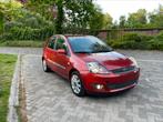 FORD FIESTA 1.4 BENZINE AIRCO GEKEURD VVK, Auto's, Ford, Voorwielaandrijving, Stof, Zwart, 4 cilinders