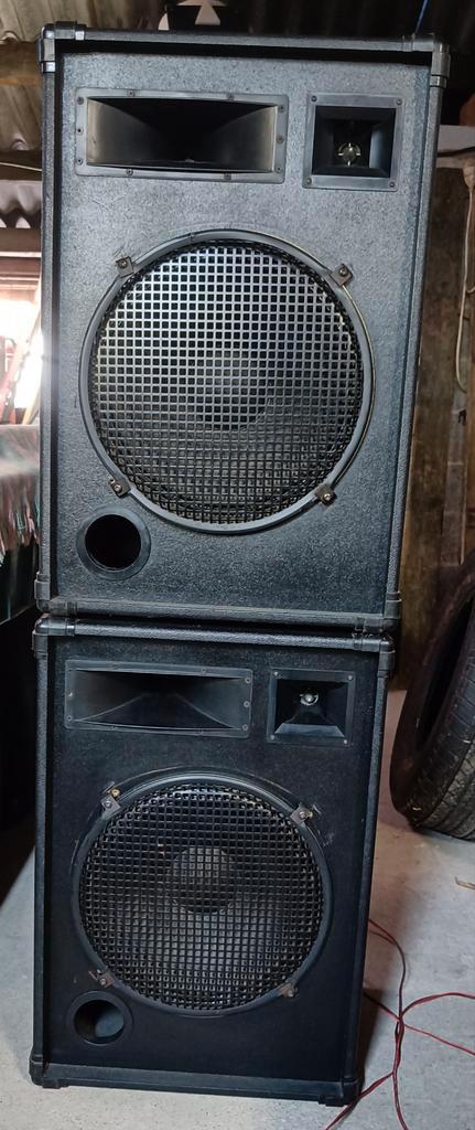 DJ-luidsprekers - 3-weg, Audio, Tv en Foto, Luidsprekerboxen, Gebruikt, 120 watt of meer, Overige merken, Ophalen
