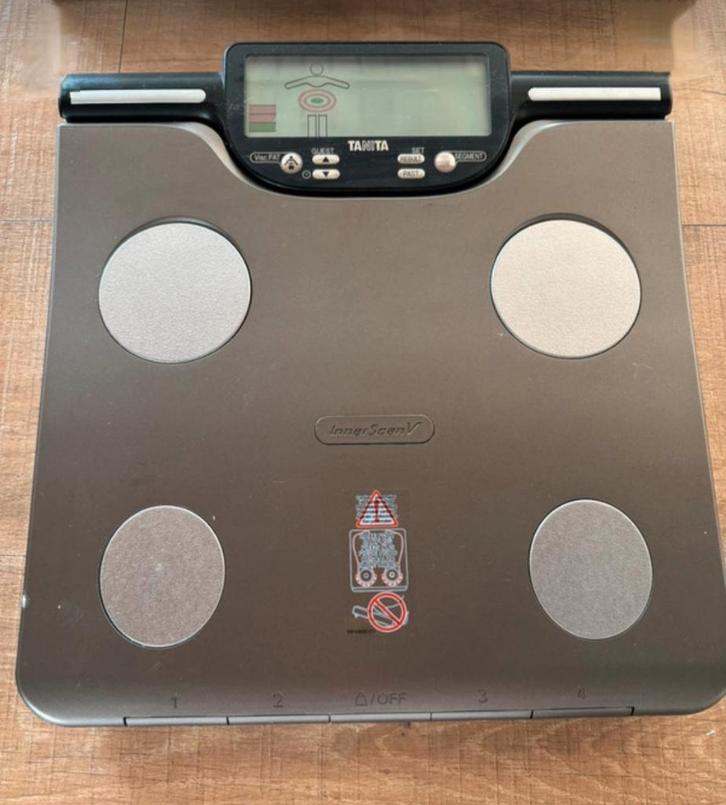 Balance impédancemètre Tanita BC 601, Elektronische apparatuur, Weegschalen, Gebruikt, Digitaal, Overige typen, 100 kg of meer