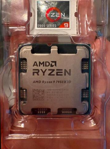 RYZEN 7950X3D 4,2 GHz (standaard) 5,7 GHz (MAX BOOST) beschikbaar voor biedingen