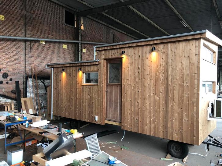 Tiny house offgrid, Immo, Huizen en Appartementen te koop, Gent