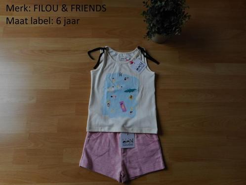 Set - FILOU & FRIENDS - maat 6 jaar (Art. K37), Enfants & Bébés, Vêtements enfant | Taille 116, Neuf, Enlèvement ou Envoi