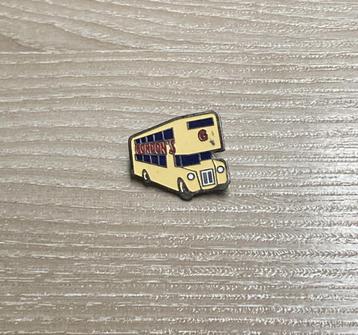 PIN - GORDON'S - GIN - BUS, Envoi, Utilisé, Marque, Insigne ou Pin's