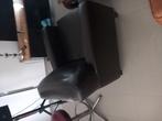 Oude vintage leren fauteuils., Ophalen of Verzenden, Zo goed als nieuw