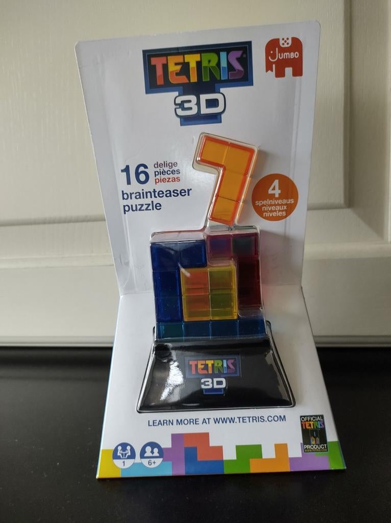 Tetris 3D breinbreker, Jumbo, nieuw, Hobby en Vrije tijd, Een of twee spelers, Ophalen of Verzenden, Nieuw, Jumbo