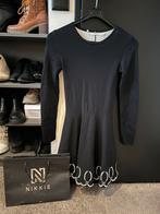 Nikkie jurk zwart maat 34, Kleding | Dames, Ophalen of Verzenden, Zo goed als nieuw, Maat 34 (XS) of kleiner, Zwart