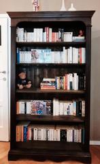 Etagère en bois teintée wengé - 107x32x197 cm, Maison & Meubles, Accessoires pour la Maison | Étagères, Enlèvement, Utilisé