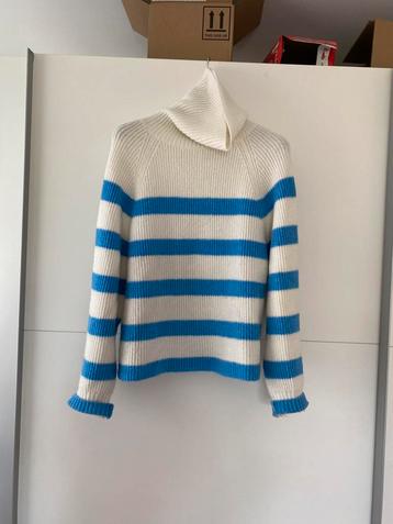Mango pull smal, Kleding | Dames, Mango, Blauw, Ophalen of Verzenden, Zo goed als nieuw
