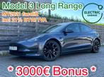Tesla Model 3 Long Range *Facelift MY21 * 3000eu premie *, Auto's, Tesla, Te koop, Zilver of Grijs, Berline, 0 kg