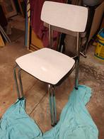 4 Melamine vintage stoelen, Antiek en Kunst, Ophalen